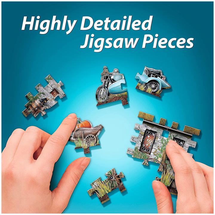 Productafbeelding Wrebbit 3D Hagrids Hut Harry Potter Hagrids Hoed (270 onderdelen)