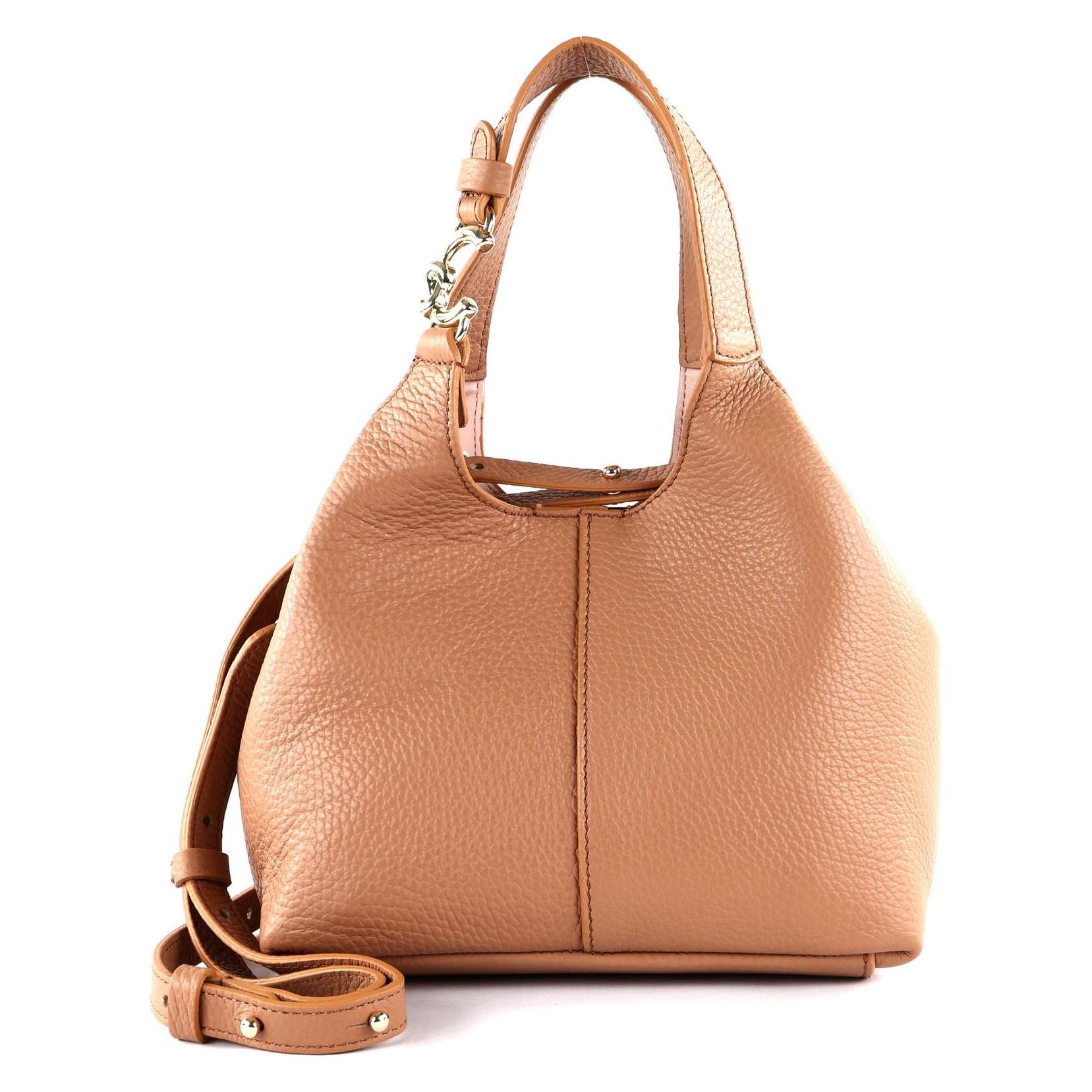 Coccinelle, Damen, Handtasche, C-Easy Crossbody Bag, Beige