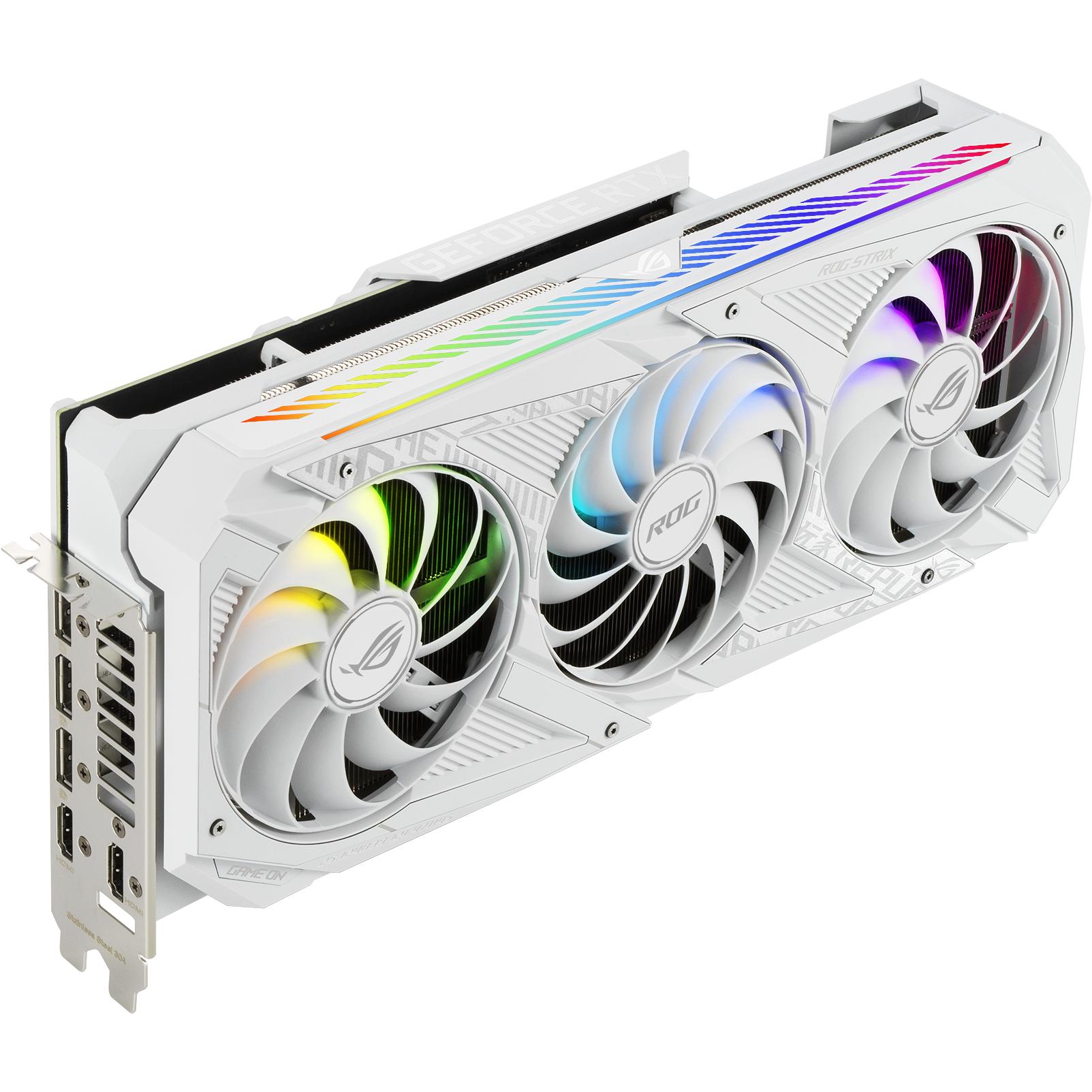 値下げ！ASUS ROG STRIX GeForce RTX 3080 ホワイト ASUS GeForce ROG STRIX RTX 3080 O10G WHITE - kaufen bei Digitec