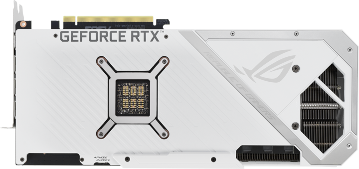 Actual product image ASUS GeForce ROG STRIX RTX 3080 O10G WHITE (10 GB)