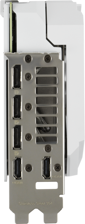 Actual product image ASUS GeForce ROG STRIX RTX 3080 O10G WHITE (10 GB)