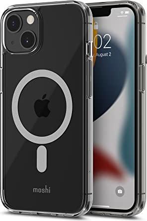 Moshi Arx Slim Hardshell Case (MagSafe) per iPhone 13 - Mirage Black (Apple iPhone 13)