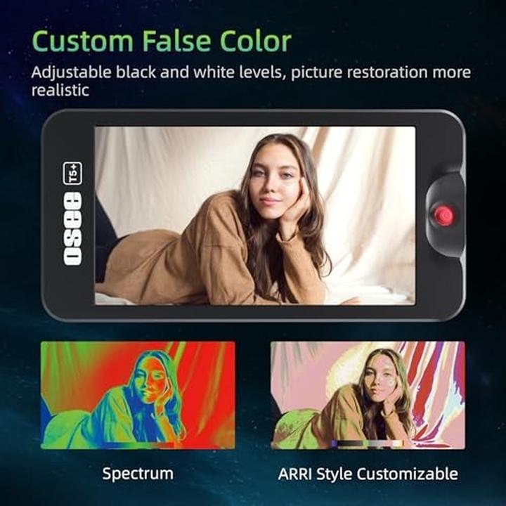 Actual product image Osee Monitor 5.5 inch 4K-HDMI - 1000 Nits (T5-PLUS) (26T5PLUS000000) (5.50", 4K)