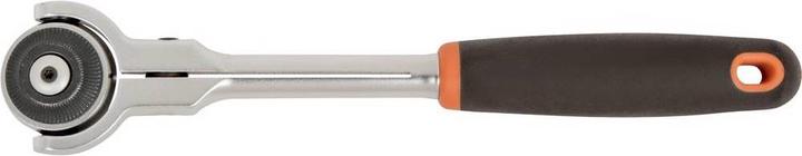 Produktbild Bahco 3/8" Umschaltknarre mit Schwenkkopf, 72 Zähnen und 5°-Rückschwenkwinkel, 223 mm (3/8")