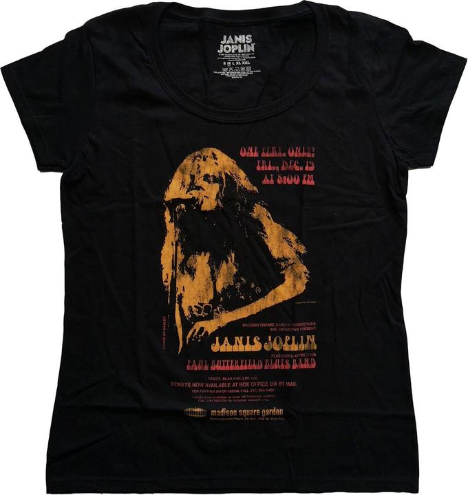 Produktbild Janis Joplin Madison Square Garden TShirt (S)