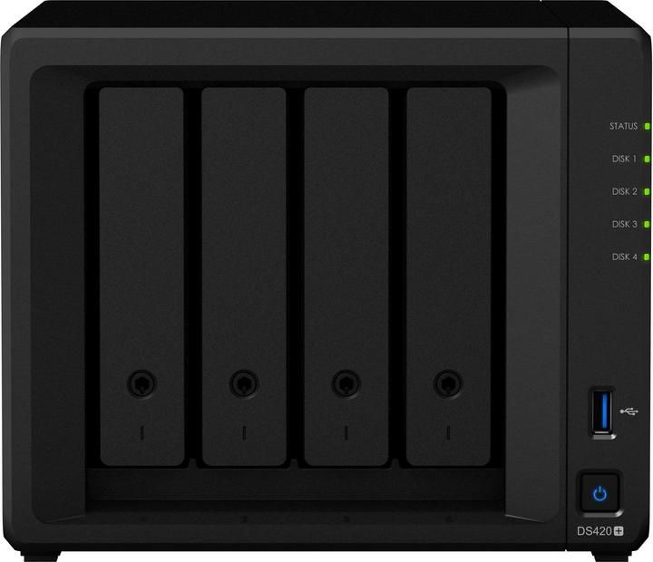 Productafbeelding Synology DS420+ (4 x 6 TB, Seagate Ironwolf)