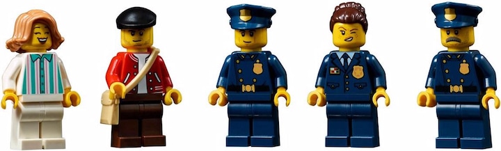 Image du produit LEGO Le Commissariat de police (10278, LEGO Creator Expert, LEGO difficiles à trouver)