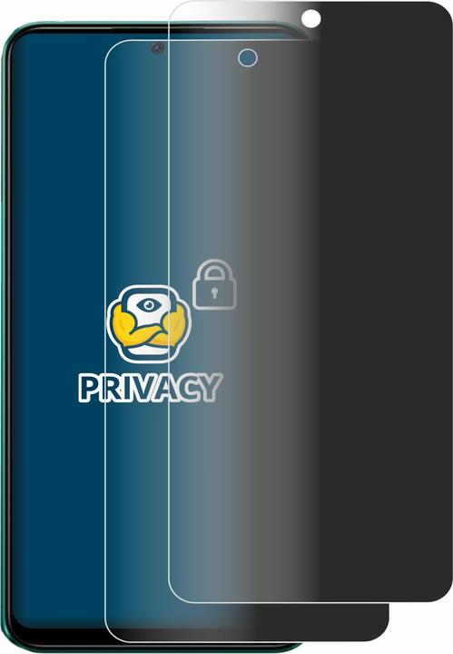 Actual product image BROTECT Anti-spy privacy film Blue light protection film (2 Piece, Xiaomi Poco X5)