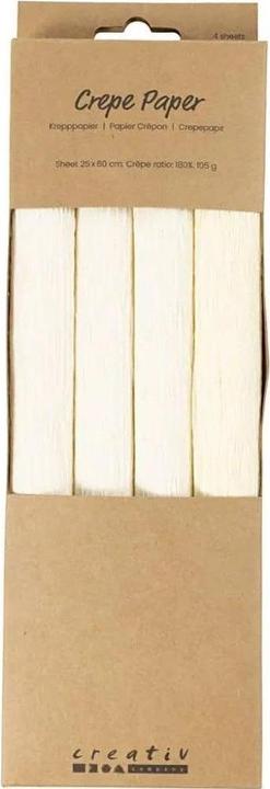 Actual product image Creativ Company Krepppapier 8 Rollen 25 x 60 cm, Papierformat (105 g/m²)