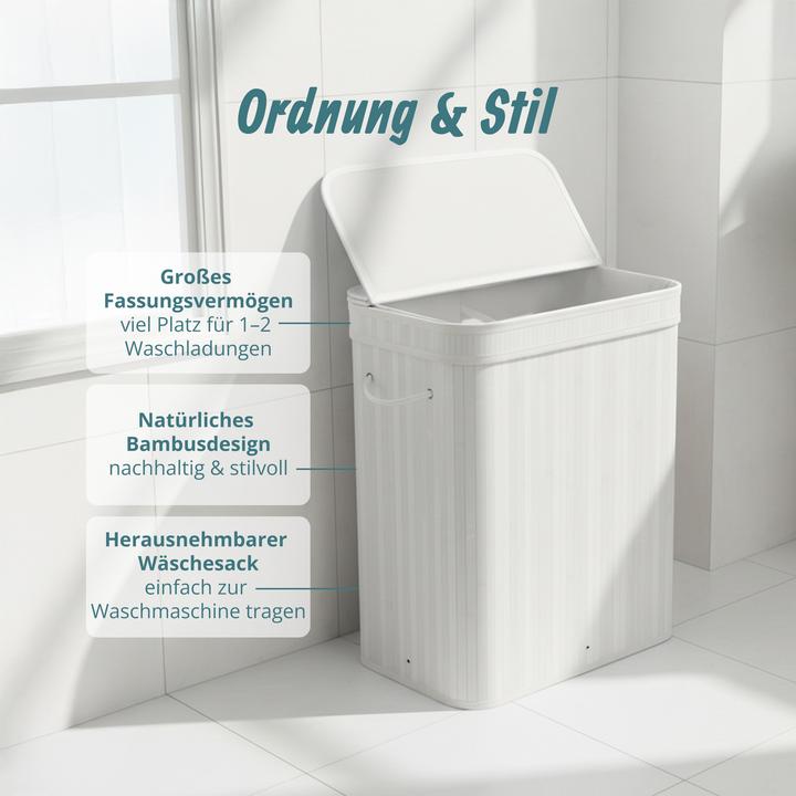 Actual product image Relaxdays Laundry bin (100 l)