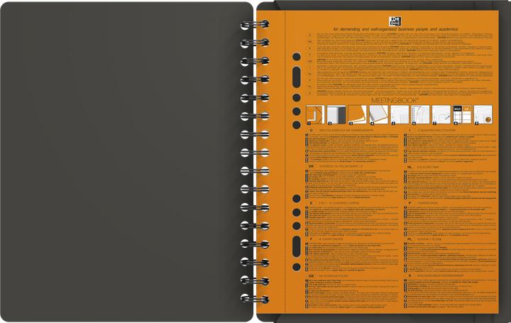Actual product image Oxford Meetingbook (A5+, Checked, Soft cover)