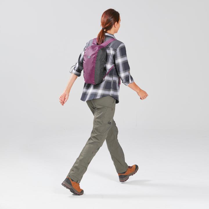 Actual product image Forclaz Foldable backpack polyester 10 l (10 l)