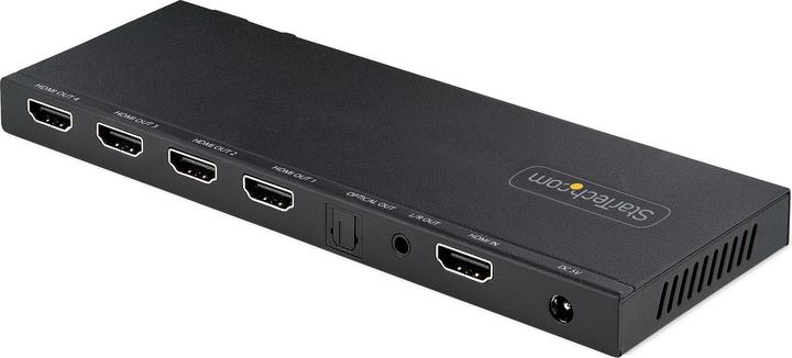 Produktbild StarTech .com 4-Port HDMI Splitter, 4K 60Hz HDMI 2.0 Video, 2,50cm (1") 4 Out HDMI Splitter, 4K HDMI Splitter