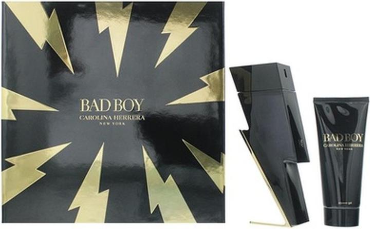 Immagine prodotto Carolina Herrera Set regalo Bad Boy 2 pezzi: Eau De Toilette 100ml - Gel doccia 100ml (Set di profumi)