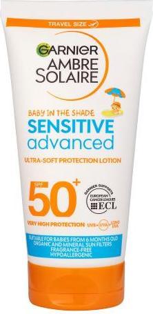 Produktbild Garnier Ambre Solaire Kids Sensitive Advanced Baby In The Shade (Sonnencreme Gesicht, SPF 50, 50 ml)