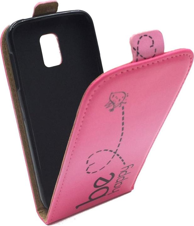 Actual product image König Design Mobile Phone Case for Samsung Galaxy S5 Active Protective Wallet Cover 360 Case Pink (Samsung Galaxy S5 Active)