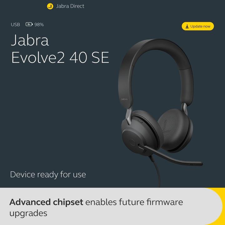 Produktbild Jabra Evolve2 40 SE (Kabelgebunden, USB-A)