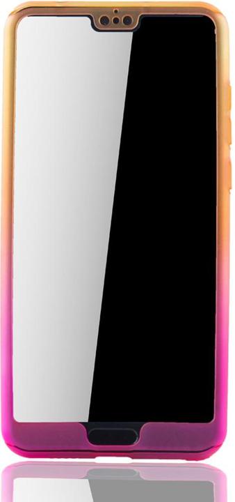Produktbild König Design Hülle Handy Schutz für Huawei P20 Pro Full Case Cover Displayschutz Bumper Pink (Huawei P20 Pro)