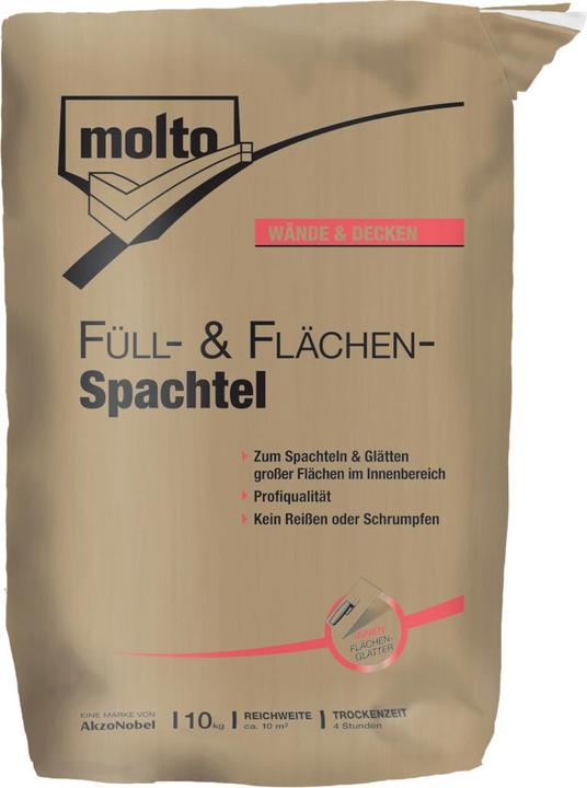 Actual product image Molto Filler and surface filler (10000 g)