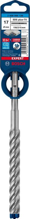 Immagine prodotto Bosch Professional Zubehör Trapano a percussione EXPERT SDS plus-7X, 17 x 150 x 215 mm (17 mm)