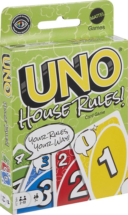 Actual product image Mattel Games UNO House Rules