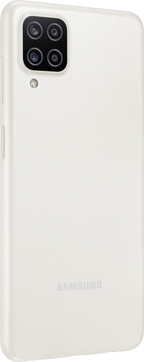 Produktbild Samsung Galaxy A12 EU (64 GB, White, 6.50", Hybrid Dual SIM, 48 Mpx, 4G)