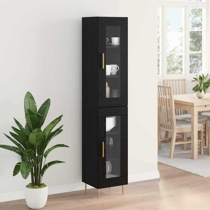 Actual product image vidaXL Moderner Buffetschrank (34 x 34.50 x 180 cm)