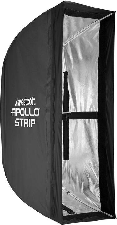 Productafbeelding Westcott Apollo Strip Softbox met Raster (12" x 36") (Softbox)