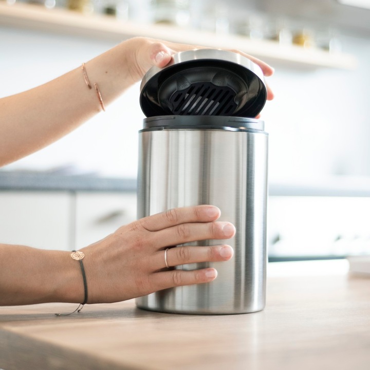 Image du produit Xavax Boîte à café/thé en acier inoxydable pour 1 kg de café en grains (1 l)