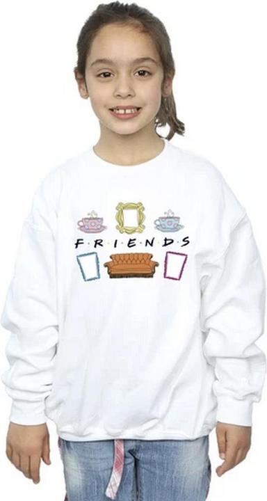 Produktbild Friends Couch Lounging Sweatshirt Mädchen (104)