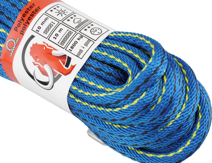Immagine prodotto Mamutec Corda in poliestere 10 mm 10 m (10 m)