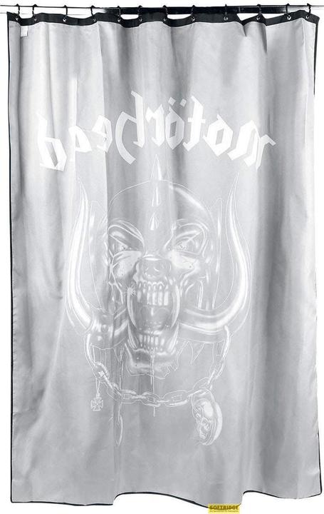 Produktbild KKL Motörhead Duschvorhang Warpig Logo (180 x 200 cm)
