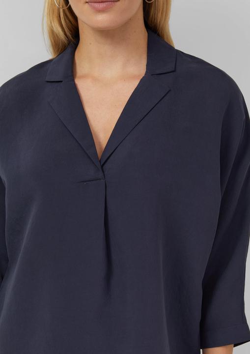 Immagine prodotto s.Oliver Bluse Relaxed-Fit-Hemdbluse mit Fledermausärmeln (46)