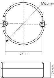 Produktbild Nobile LED-Steuerung 8W 0,35A 22V PHabschn IP20 Phasen Abschnitt Kstgeh dyn