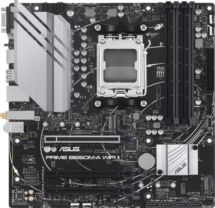 ASUS PRIME B650M-A WIFI II (AM5, AMD B650, mATX)