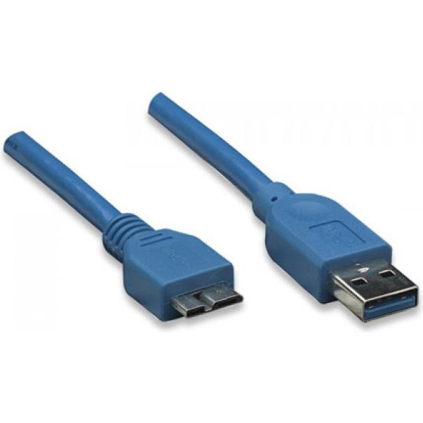 Techly USB A – USB micro B (2 m, USB 3.0), USB Kabel