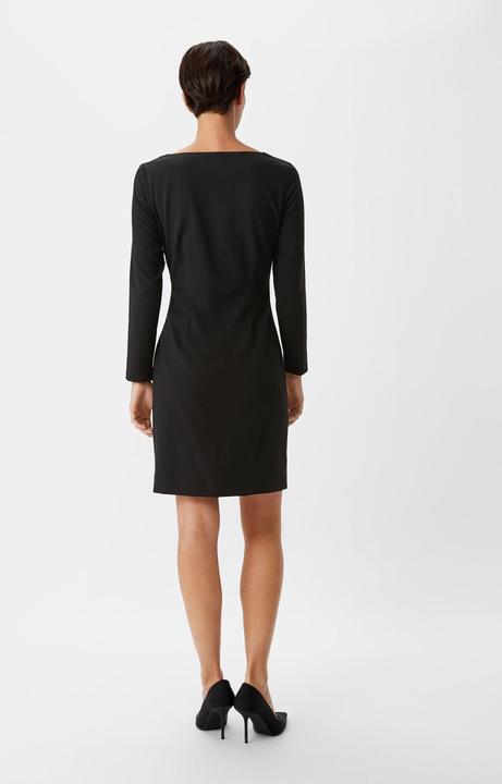 Image du produit Comma Kleid Crêpe-Kleid mit Knotendetail (36)
