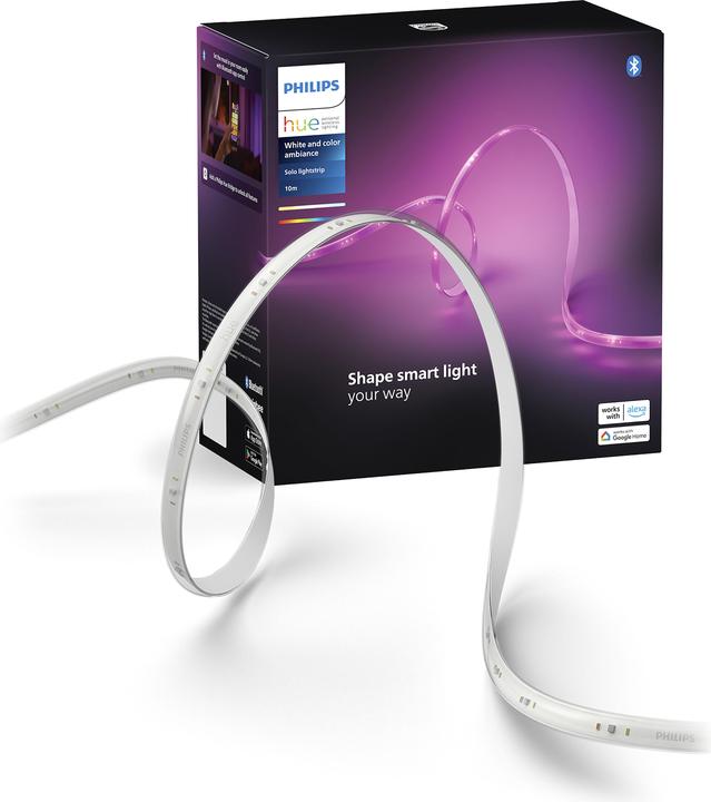 Produktbild Philips Hue Lightstrip Solo (Mehrfarbig, 1000 cm, Indoor)