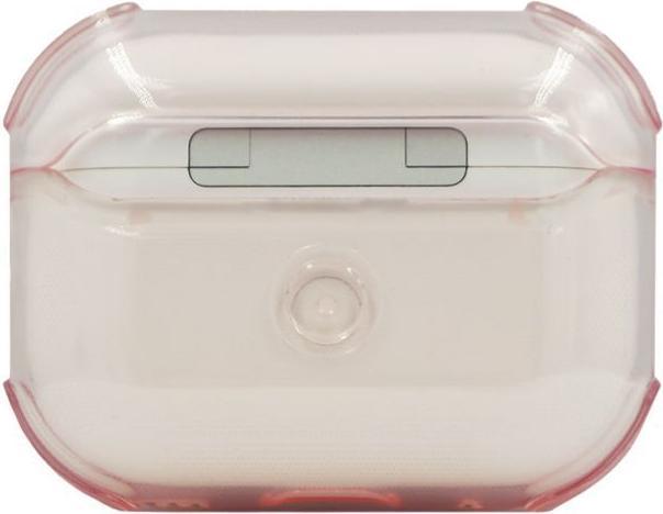 Actual product image Evelatus Headphone case Apple AirPods 3 TPU Protective Case Transparent Pink (Headphone sleeve)