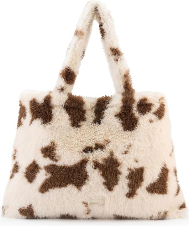 cow white & brown