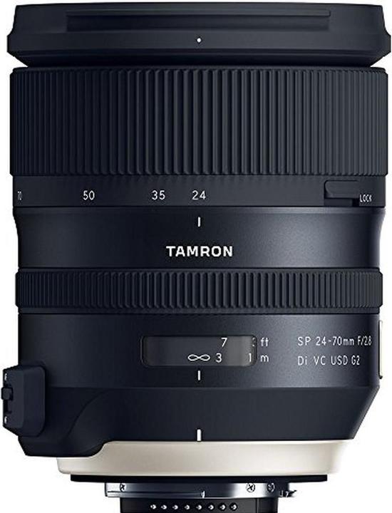 Produktbild Tamron SP 24-70 mm F/2,8 Di VC USD G2 (Nikon F-Bajonett) (A032) (Nikon F, Vollformat, APS-C / DX)