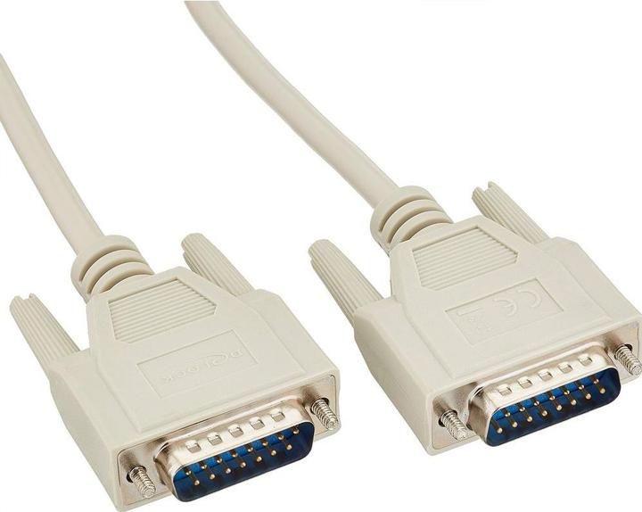 Actual product image Delock Connection cable Seriel DB15 1 m (1 m, VGA)