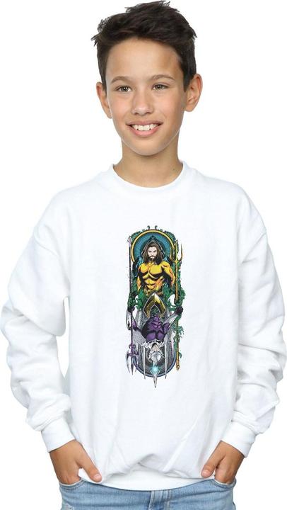 Produktbild Aquaman Ocean Master Sweatshirt Jungen (128)