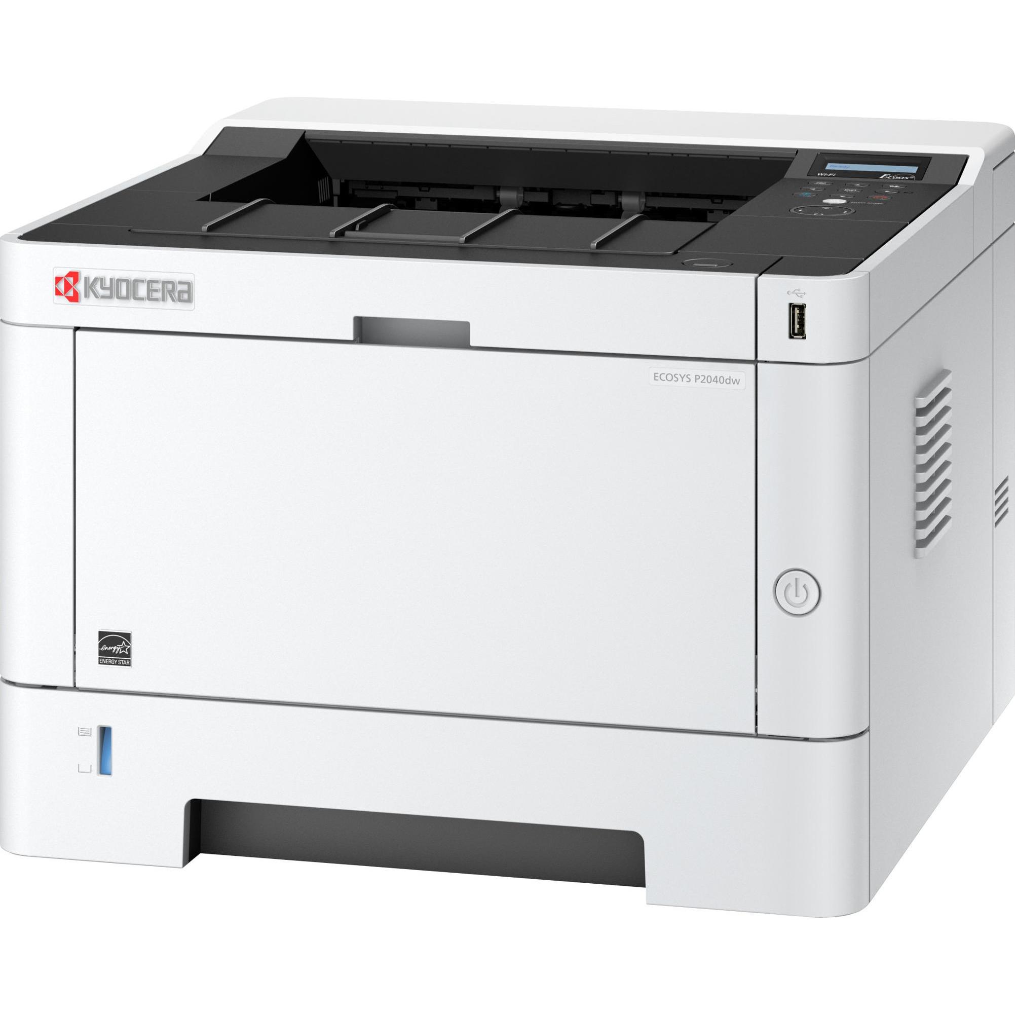 Kyocera ECOSYS P2040dw (Laser, Schwarz-Weiss), Drucker, Weiss