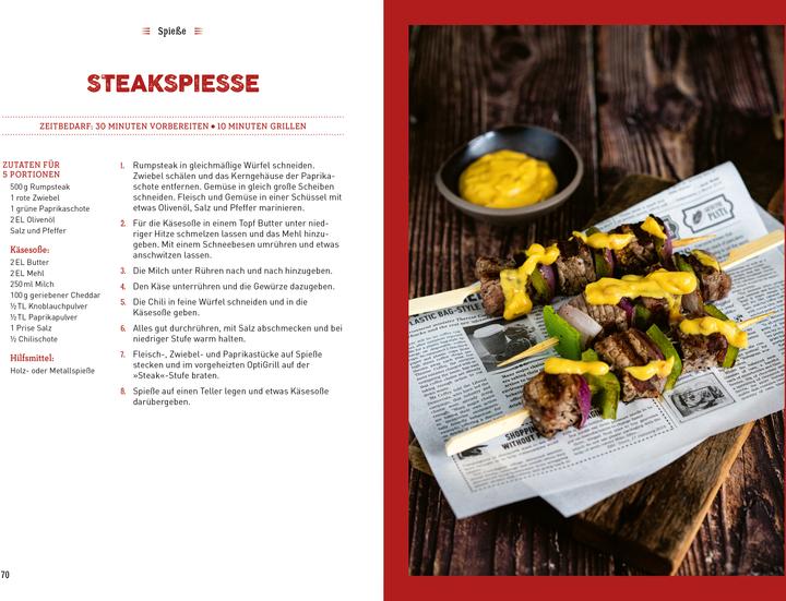 Actual product image Rezepte für den Optigrill (German, Michael Gerhardy, 2022)
