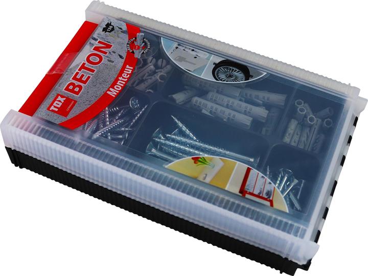 Actual product image Tox Standard-Sortiment Monteur Beton (136 pcs.)
