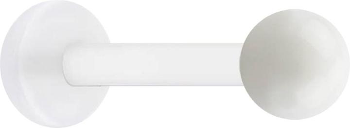 Produktbild Star Piercing Labret transparent mit Kugel (Kunststoff, ohne Messing)