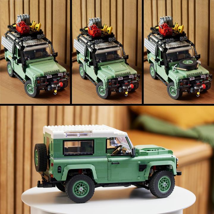 Image du produit LEGO Icons Klassischer Land Rover Defender 90 10317 (10317, LEGO Icons, LEGO difficiles à trouver)