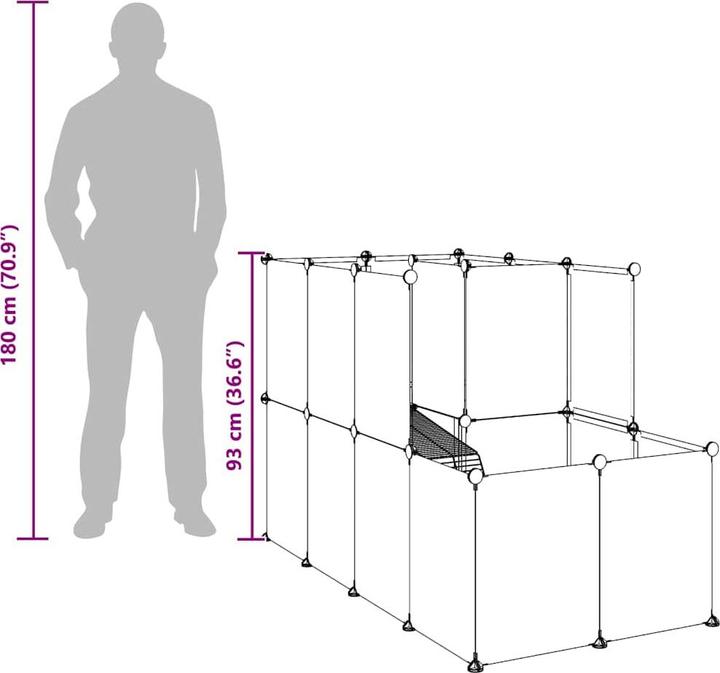 Image du produit vidaXL Tierkäfig