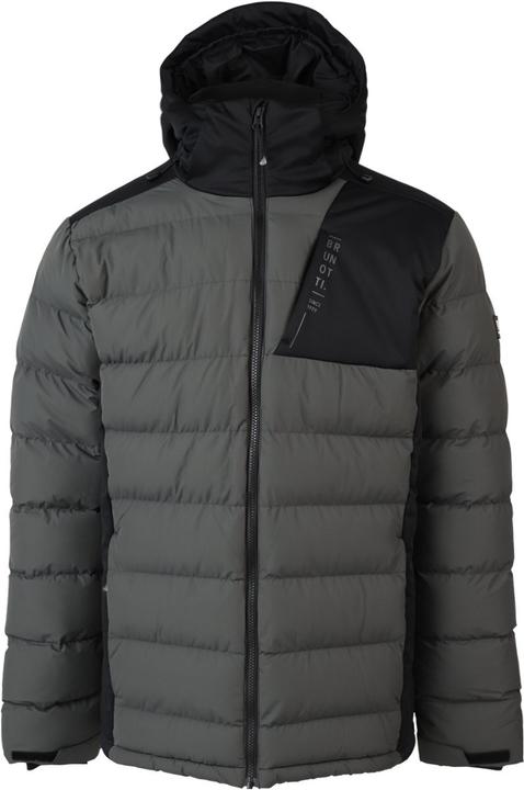 Brunotti Twyn Heren Puffer Outdoor Jas - Mud Green - Maat L (L)